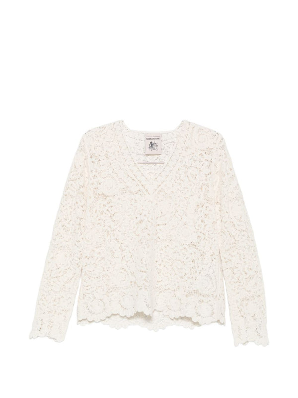 Calanthe V-Necked Sweater