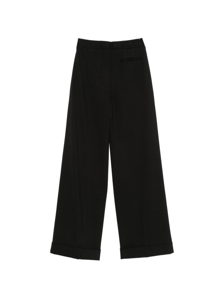 Semicouture Trousers - BLACK | 9dafd3d27acf4df33b9b2af096609031ef4ecbab