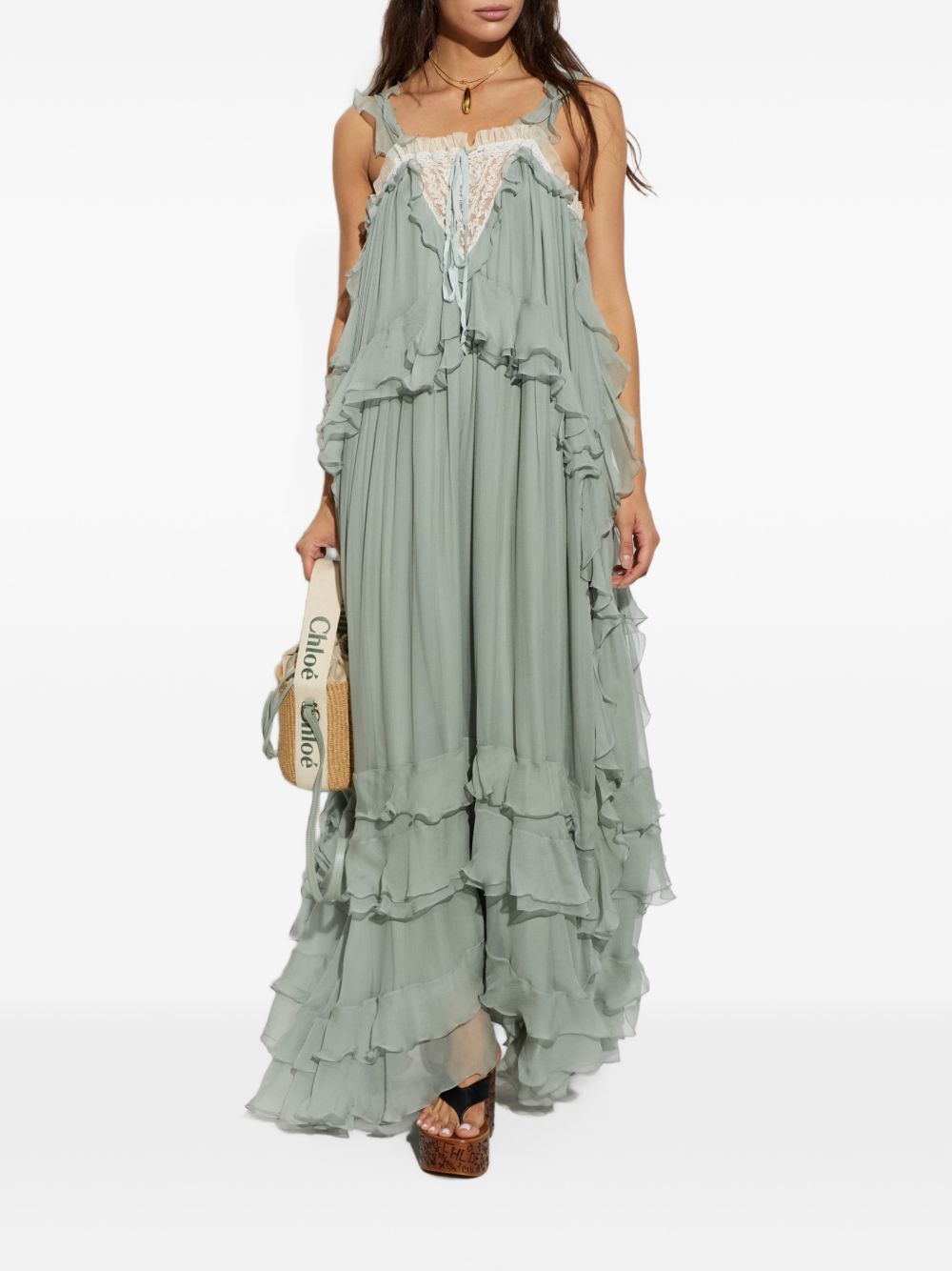 Chloè Dresses - GREEN | 5e4a45f243d29518bef0fc9987f2008a72524044