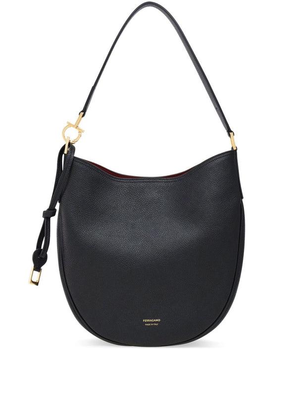 Leather Medium Hobo Bag