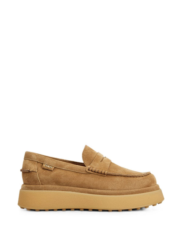 Suede Leather Loafers