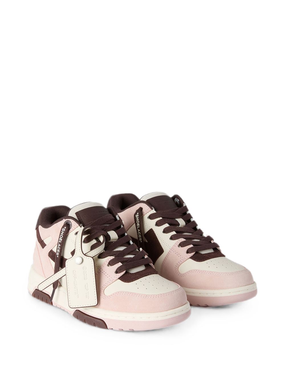 Off White Sneakers - PINK | 6defc9198486081f2ea411bc0bc059f6690f9569