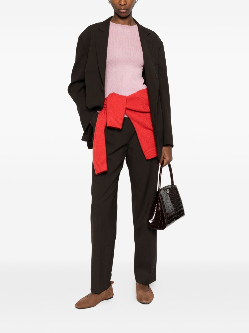 The Frankie Shop Trousers - BROWN | 2c5dd57c582b94ac2bddb16a449db25f7989564a