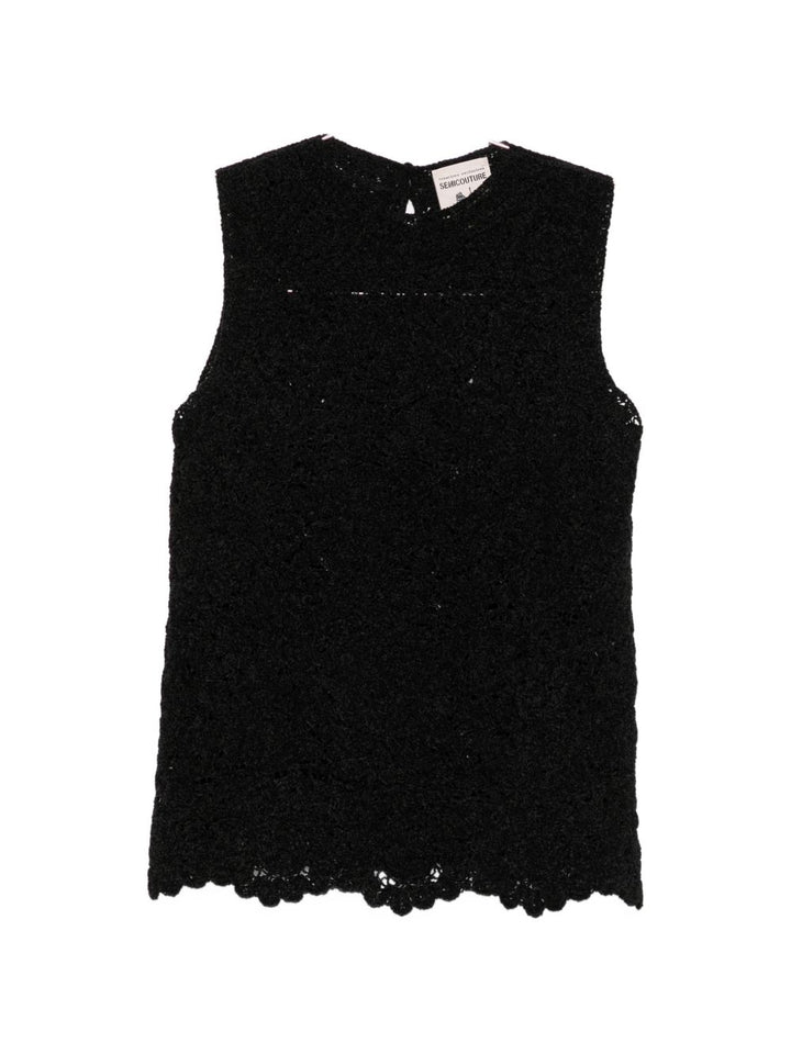 Semicouture Sweaters - BLACK | 614354d4ca6089402dae5ec2155e83cb1e5c8ce1