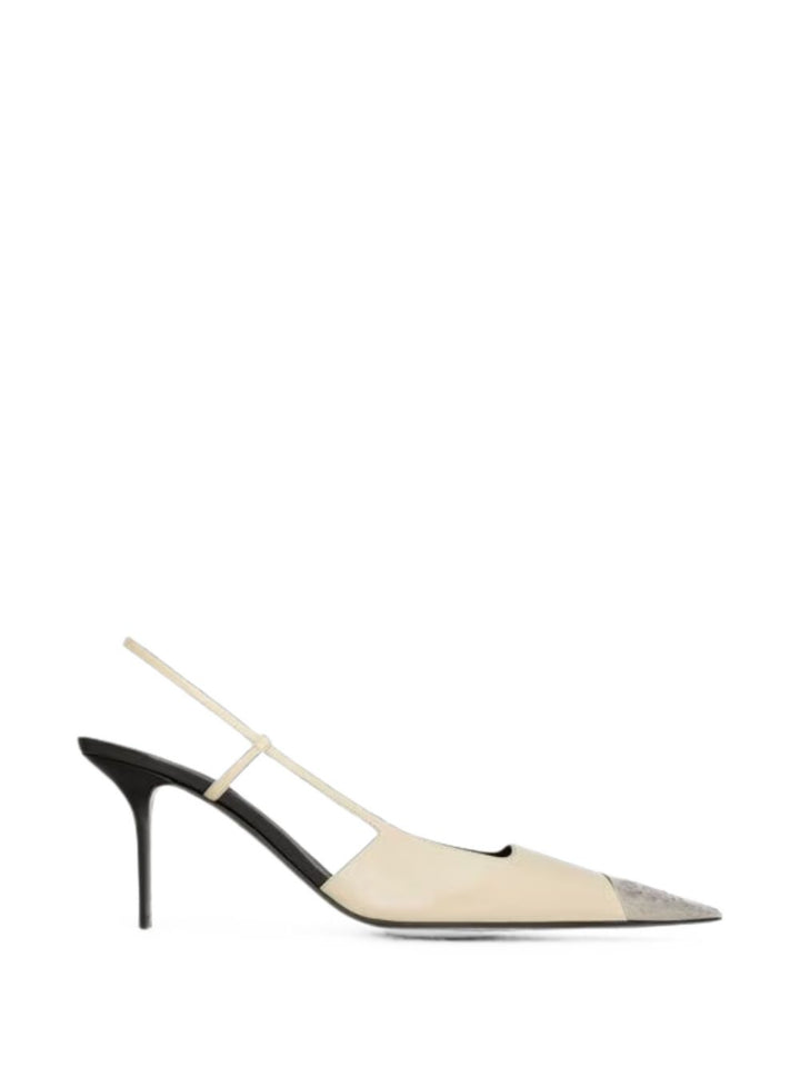 Saint Laurent With Heel - WHITE | f25f3fa00f3f6857c2eb53be78131f85b19f5f3a