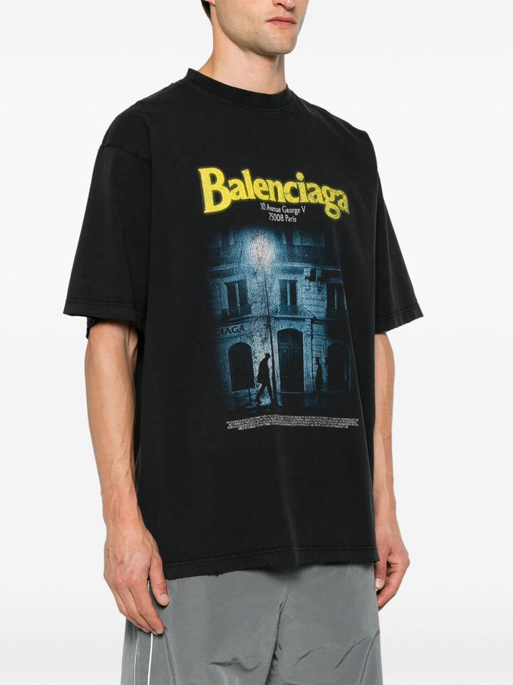 Balenciaga T-shirts and Polos - BLACK | 995a912fe54522c2031d2576bcb97b725d18e9c8