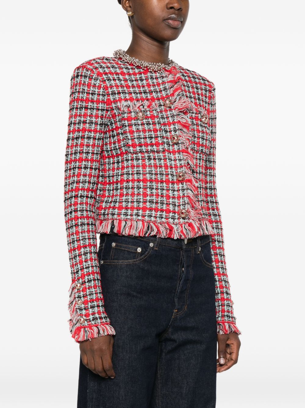 Self-Portrait Jackets - RED | 6dc900cde37d4c30f16c50de2395be3fe68004f3