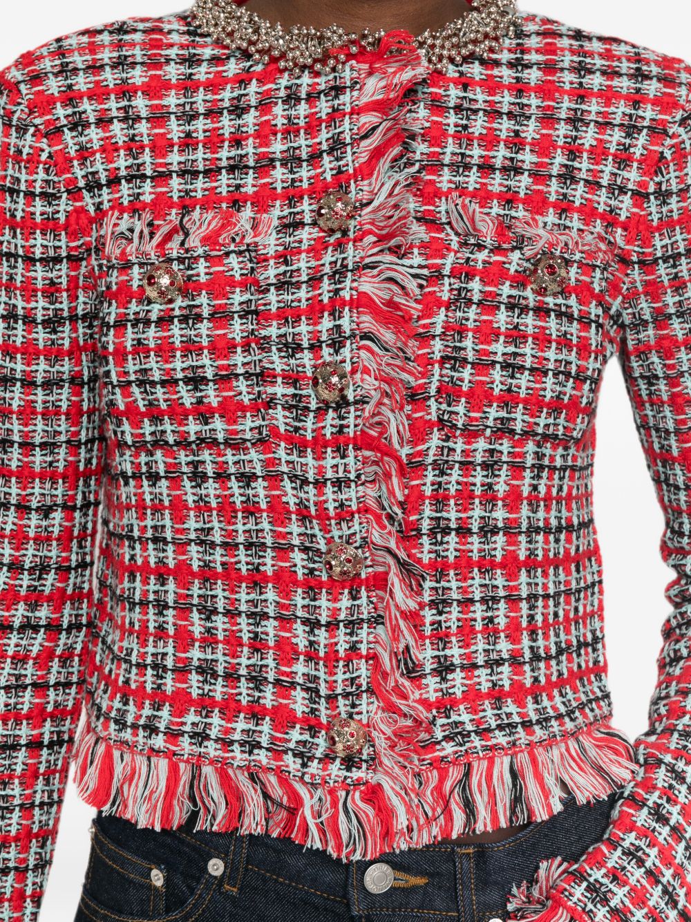 Self-Portrait Jackets - RED | 513de96c32a797934070bc2de73c3e40de3a1961