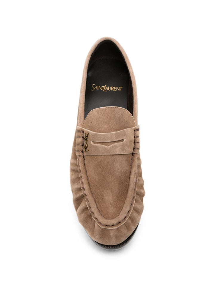 Saint Laurent Flat shoes - BEIGE | b933d5d27fe46e165978aad4264a6beba253615f