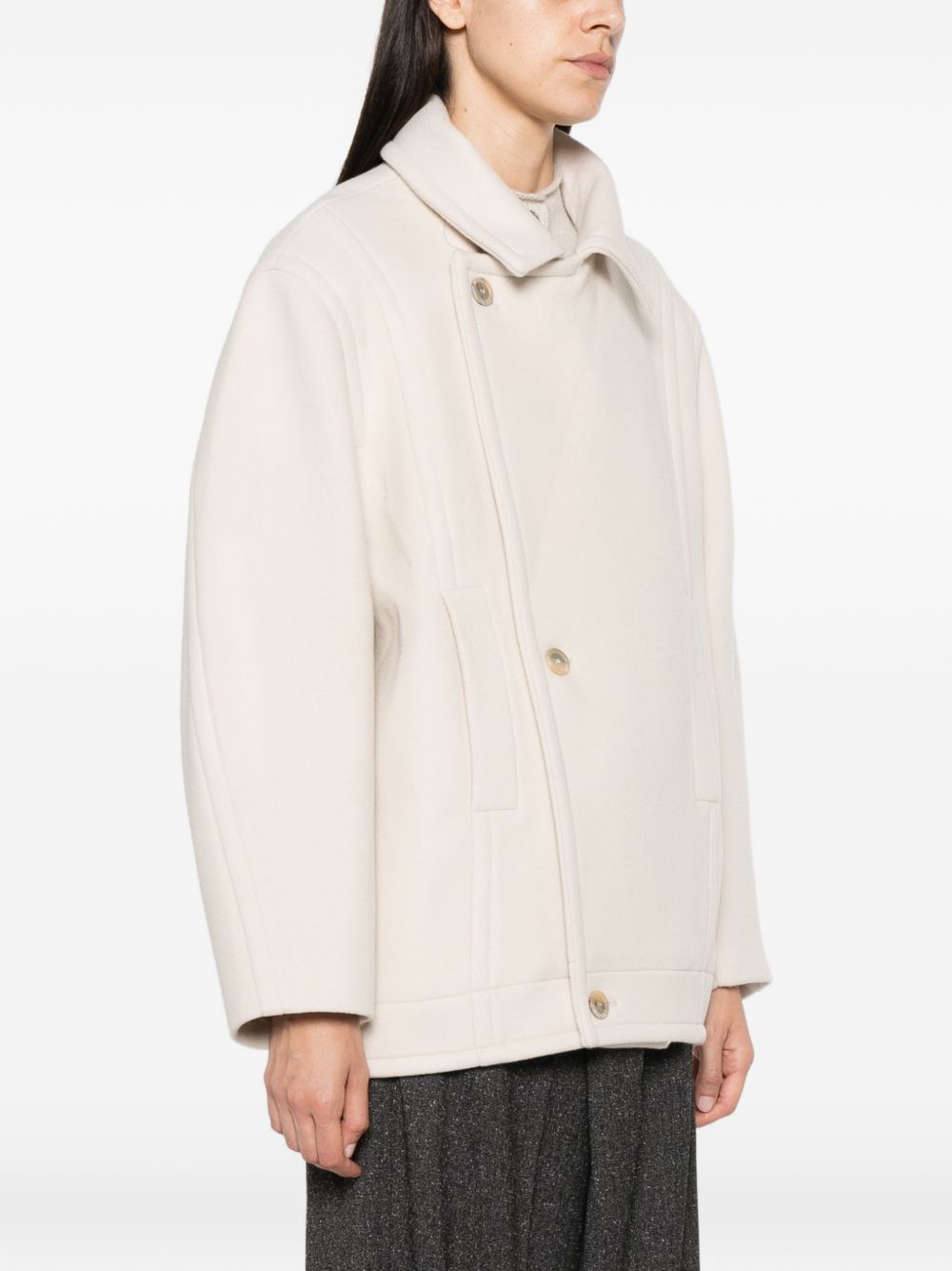 Semicouture Coats - BEIGE | e50ba53daa03006f5f4c957a9afb1f94ab4a805c