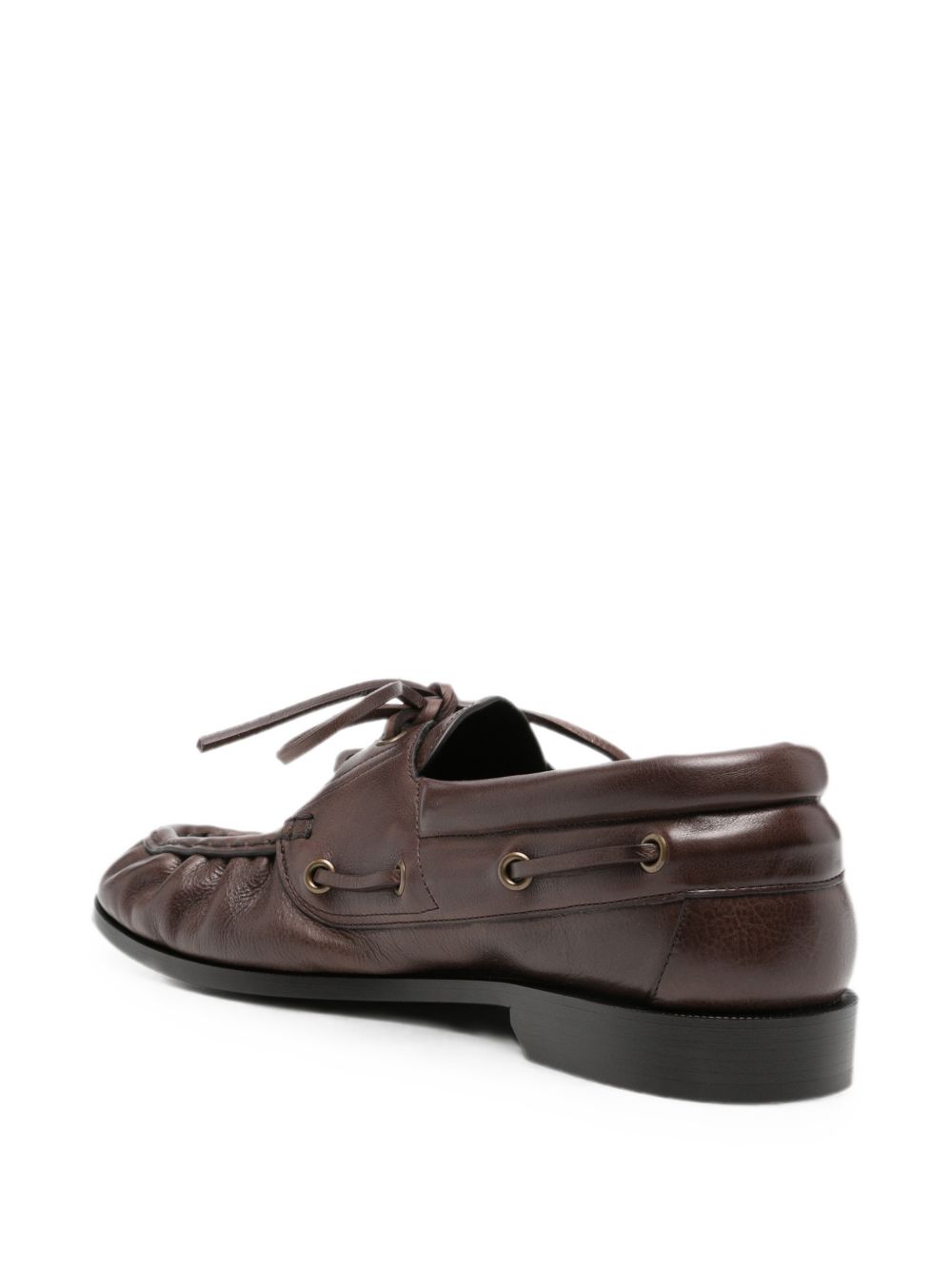 Saint Laurent Flat shoes - BROWN | 24071a385e6db43a2c04f453c8f4ac67b7d91e40