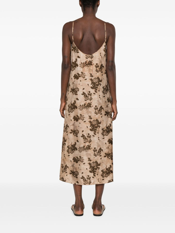 Uma Wang Dresses - BROWN | 706cb9d3985e66adcfd790d54c384e11bbd2ccae