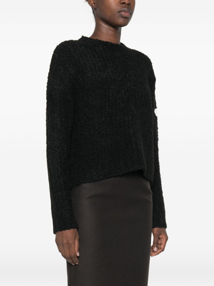 Mm6 Maison Margiela Sweaters - BLACK | cd19356b55b0709dc815c1425ac38ed0c05bfe61