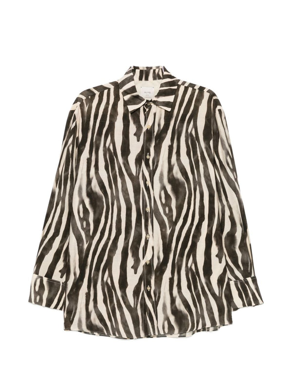 Zebra Print Shirt