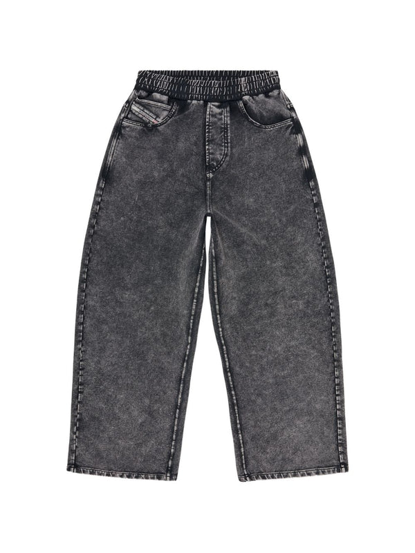 Wide Leg Denim Jeans