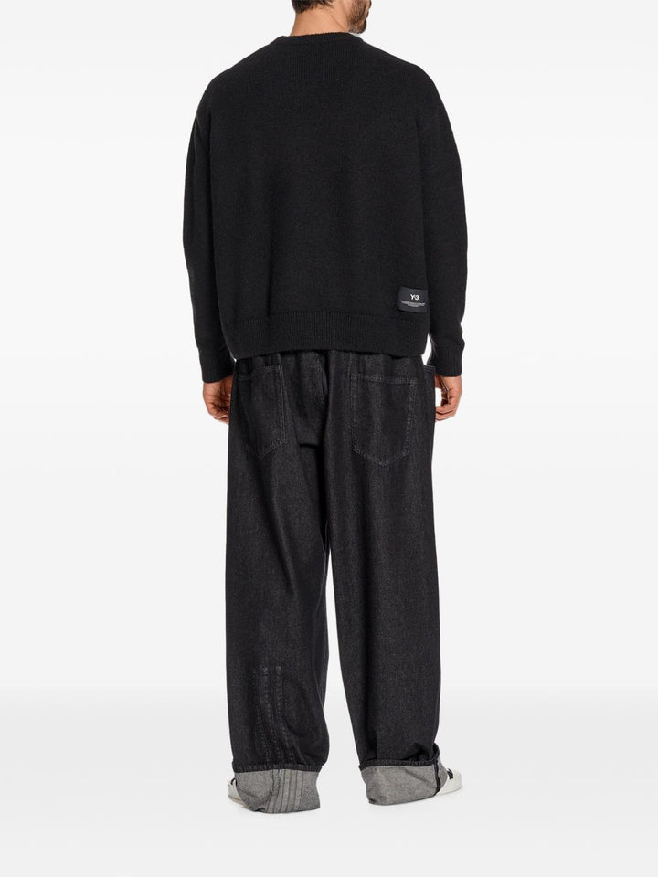 Y-3 Sweaters - BLACK | 8839c7575e84b6b3f18365120dea548b9dcf98ff