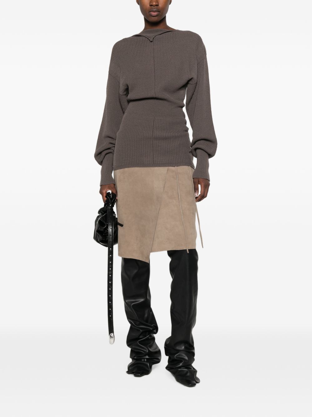 Rick Owens Sweaters - GREY | b4c2af980c15699428513fc7e8e666c2f929bc01