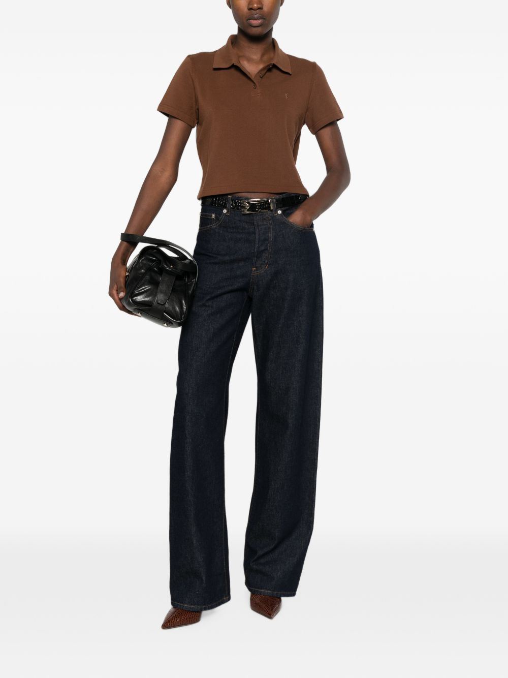 Saint Laurent T-shirts and Polos - BROWN | 1f73f4be8a2e9165dc29c102f28d10af10183aa9