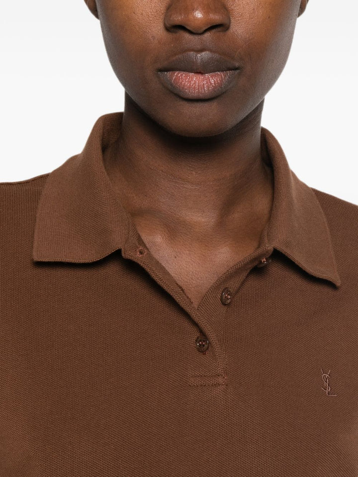 Saint Laurent T-shirts and Polos - BROWN | b438e2e215b727a5f2fea69550dbda5a44db4a56