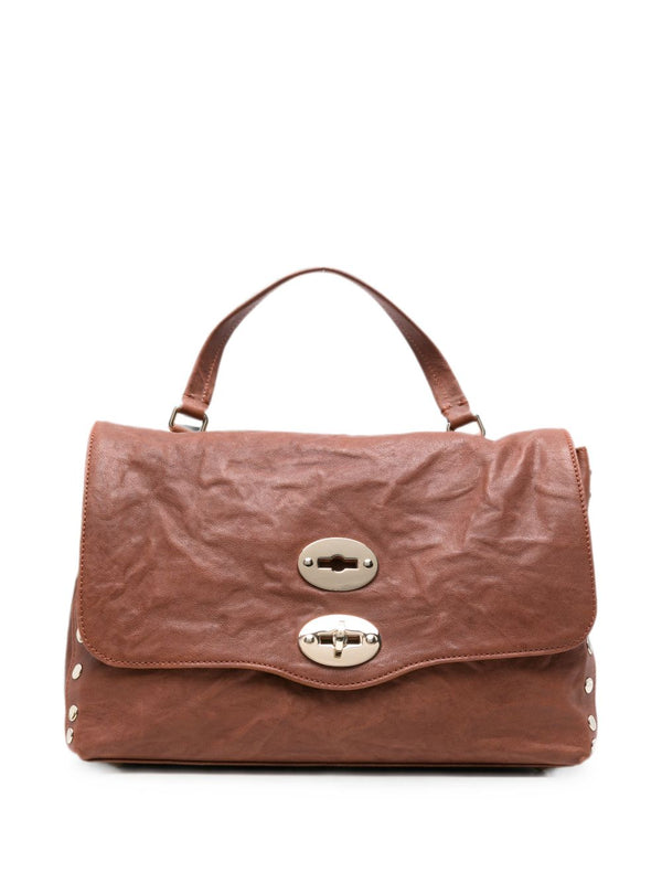 Postina Officina Leather Handbag