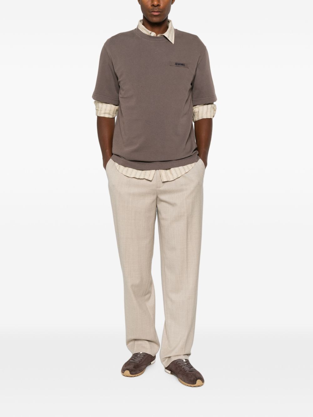 Jacquemus T-shirts and Polos - BROWN | cf68b27215bcc896f314426979123d2cbb927fc7