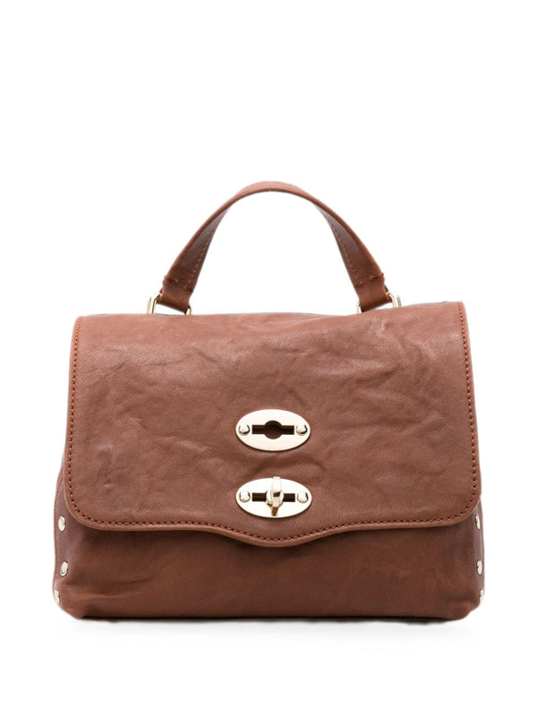 Postina Officina Baby Leather Handbag