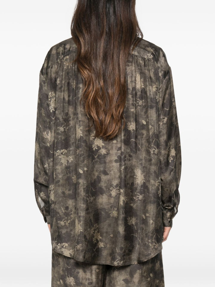 Uma Wang Shirts - GREEN | e3f2e79f2b3fb9dd5c55fb18f4ca4ad1cda2c58f