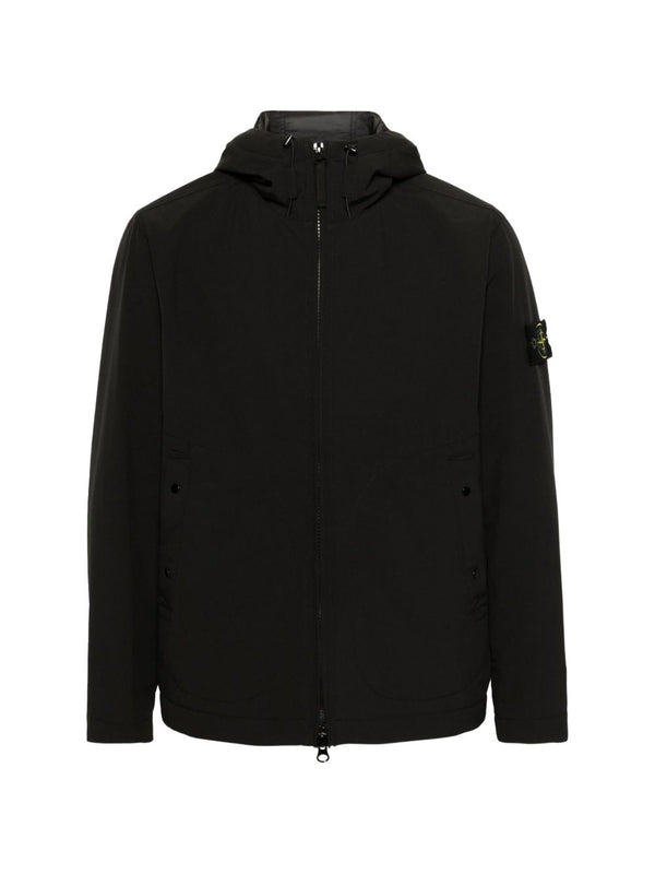 Hooded Blouson Jacket