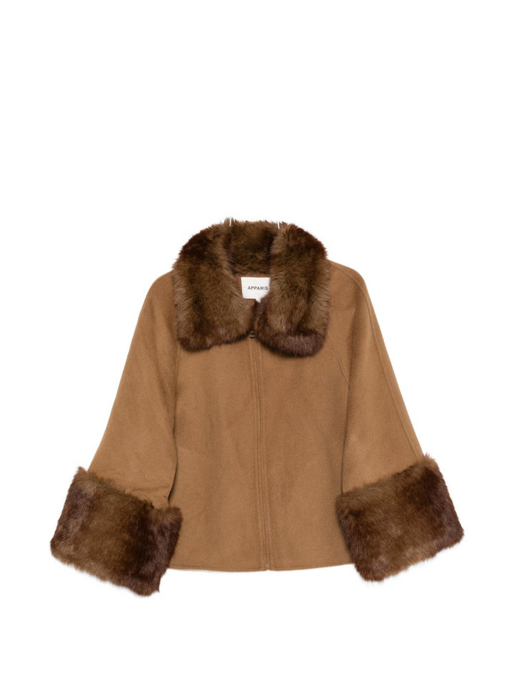 Apparis Coats - BROWN | 51b70f0778b2732dd0d24e8bbd75a0bc457e3377