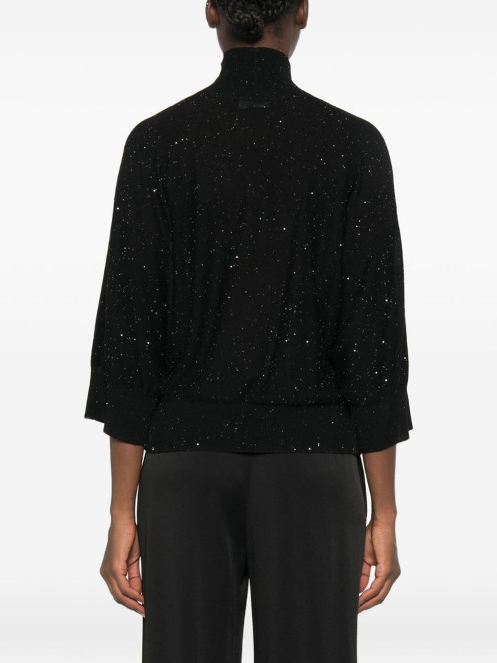 Fabiana Filippi Sweaters - BLACK | 1c058faa0f83d7e8ab177154b3d36910216e8a81