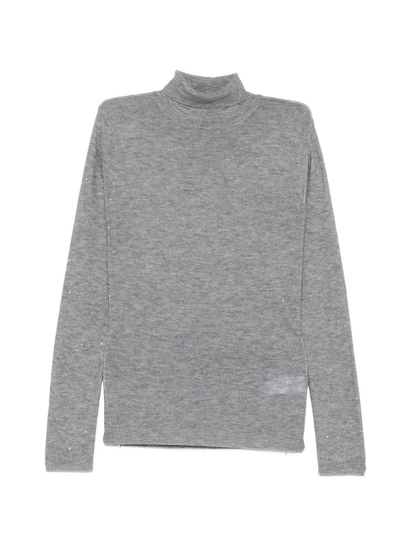 Wool Turtle-Neck Sweater