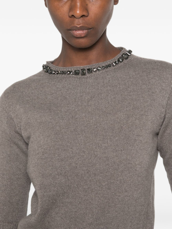 Fabiana Filippi Sweaters - BROWN | 6babd350a8f7b48feac66af08ed2baef6119939e