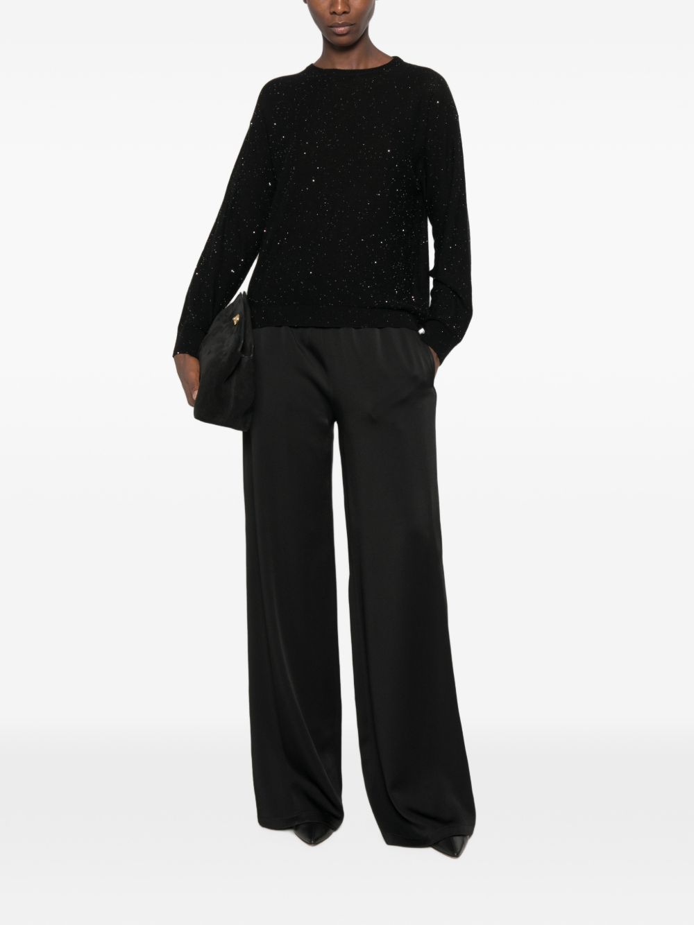 Fabiana Filippi Sweaters - BLACK | 13067f6e8237a6d9f4ffe70f08aec0b3994fae0c
