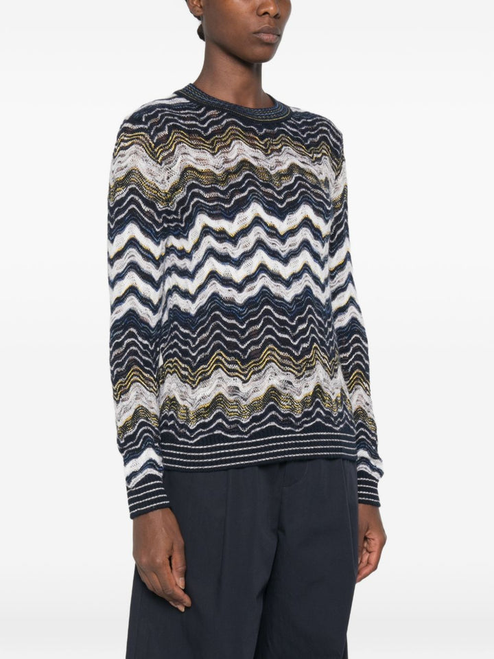 Missoni Sweaters - BLUE | fc2037fd11f1d5fd3307dac6da39a2e837844770