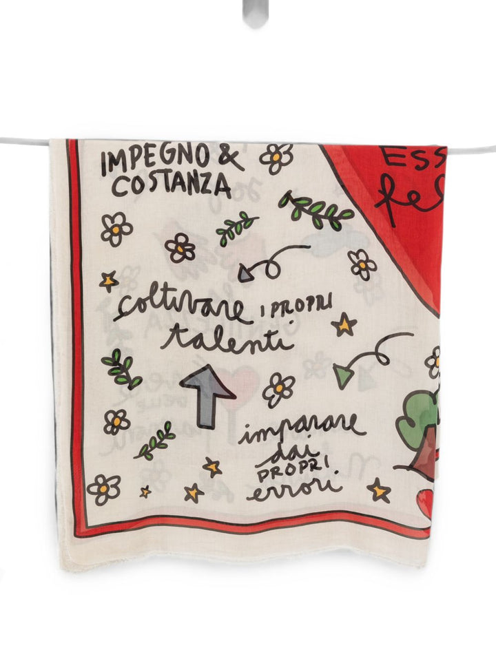 Faliero Sarti Scarfs - WHITE | afb3211de94f9fb27967d02cd765578d4c126a6a