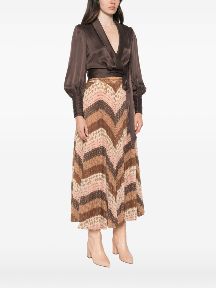 Zimmermann Top - BROWN | e94277e5e105520fe69b233fdcace9d5d76c4a22