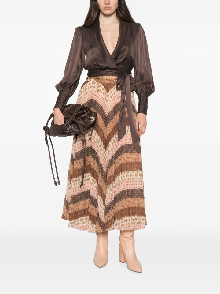 Zimmermann Top - BROWN | cbdab146e537fd5bae279b5c160dab093c3684f8