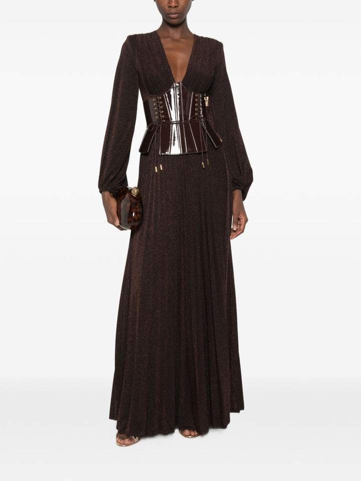 Elisabetta Franchi Dresses - BROWN | ee617ca03e1ba1fd919f5327f458ec628821cb67