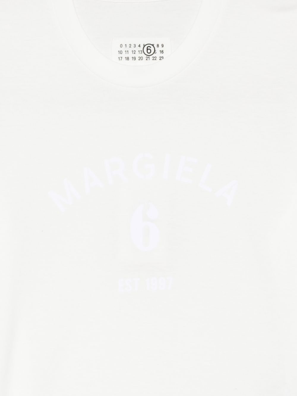 Mm6 Maison Margiela T-shirts and Polos - WHITE | 9c66bca7cb7bdd2b891f5058ec26a144f50eb48e