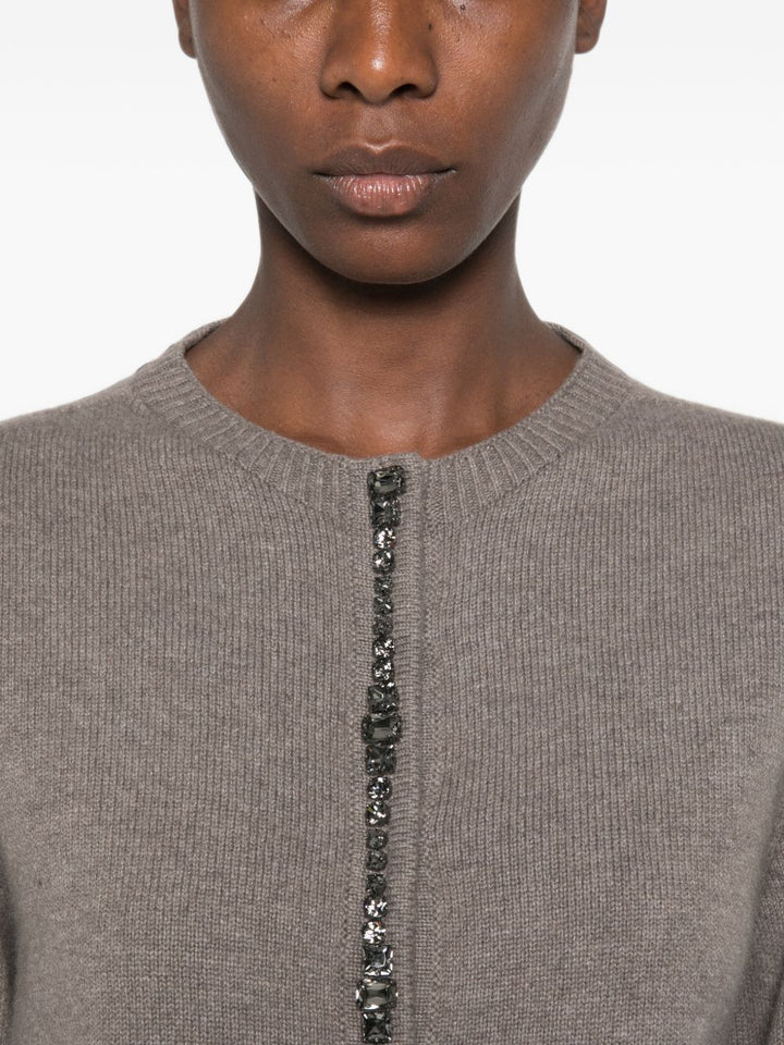 Fabiana Filippi Sweaters - BROWN | a1f0fe77a6809bd6c97eccc7e65fd13b931cb504