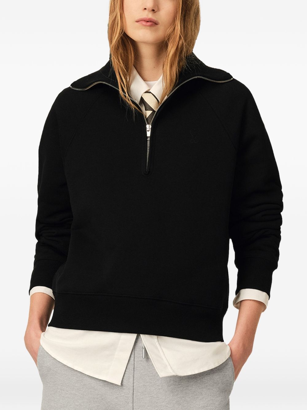 Ami Paris Sweaters - BLACK | d4e5fa7cd59b07568b00aa2e4788a77ae3007218