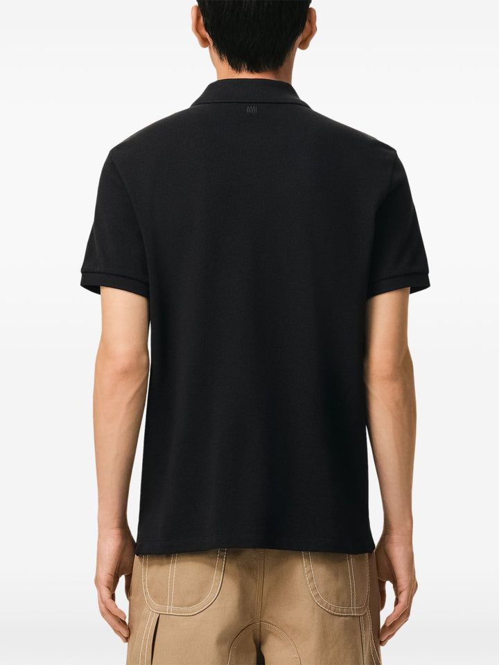 Ami Paris T-shirts and Polos - BLACK | 58ac775b3ac8646a8255e3120880a67bd35e93ed