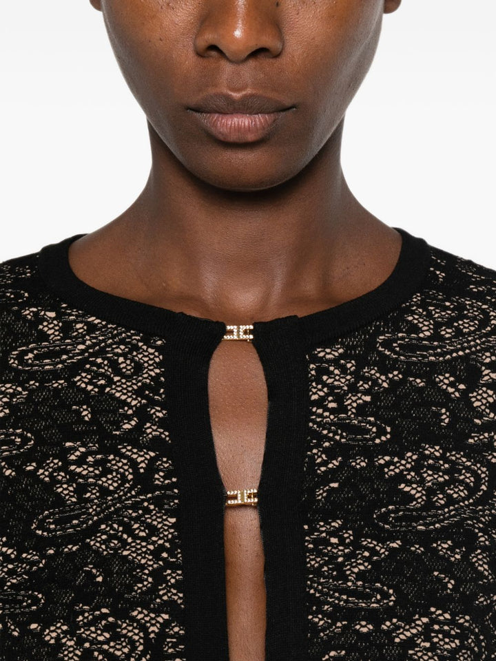 Elisabetta Franchi Sweaters - BLACK | 5ab8aa39d9d5db0763bc23aa568676885cc707ec