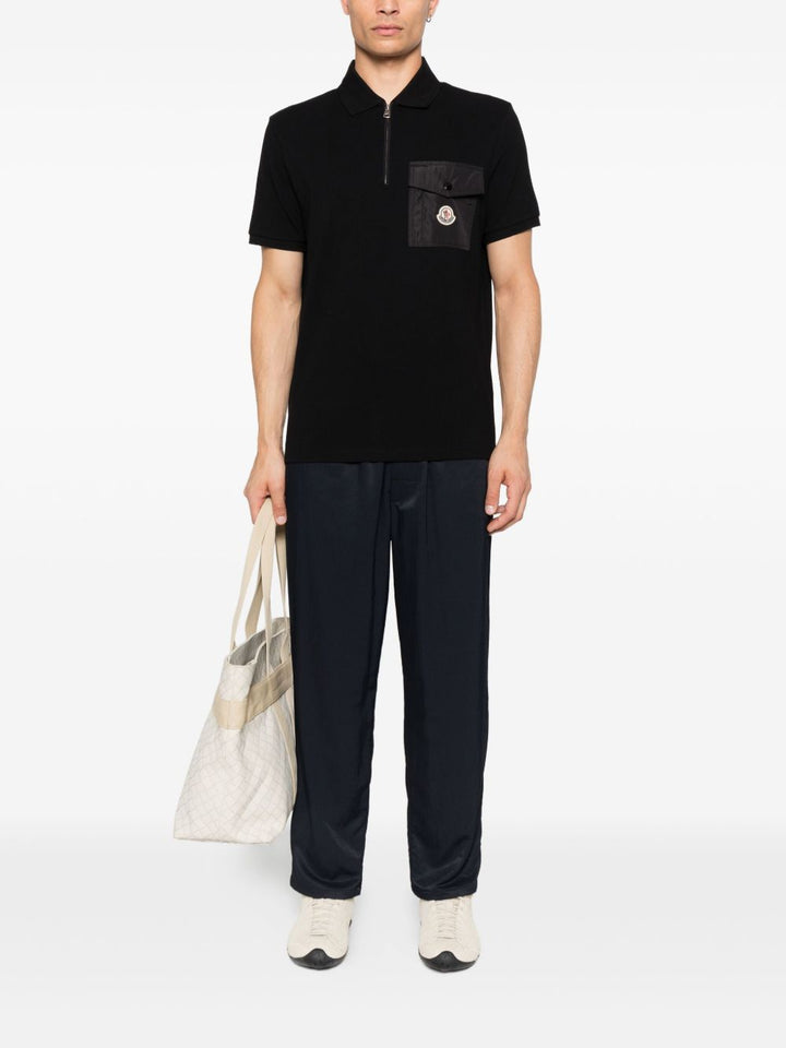 Moncler T-shirts and Polos - BLACK | f25420e6a8c7acd78ff8ff088a1c1b856e6a40b2