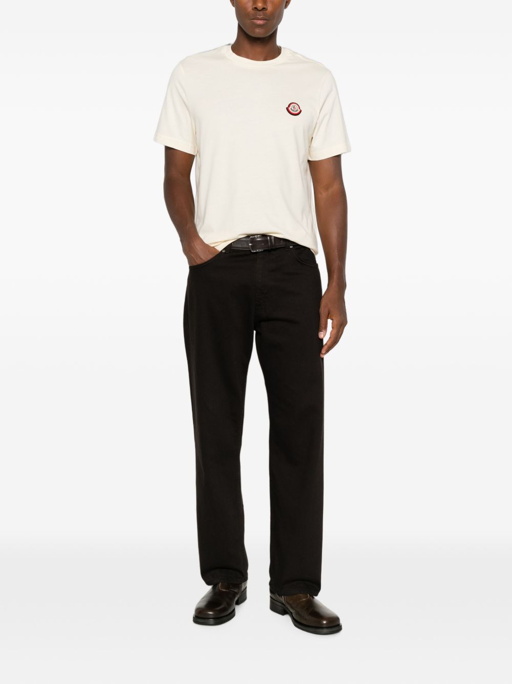 Moncler T-shirts and Polos - WHITE | b8415ddeee3f2184531bfeb2a68a1043e6837519