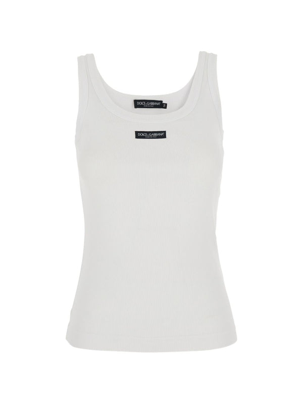 Logo Cotton Tank Top
