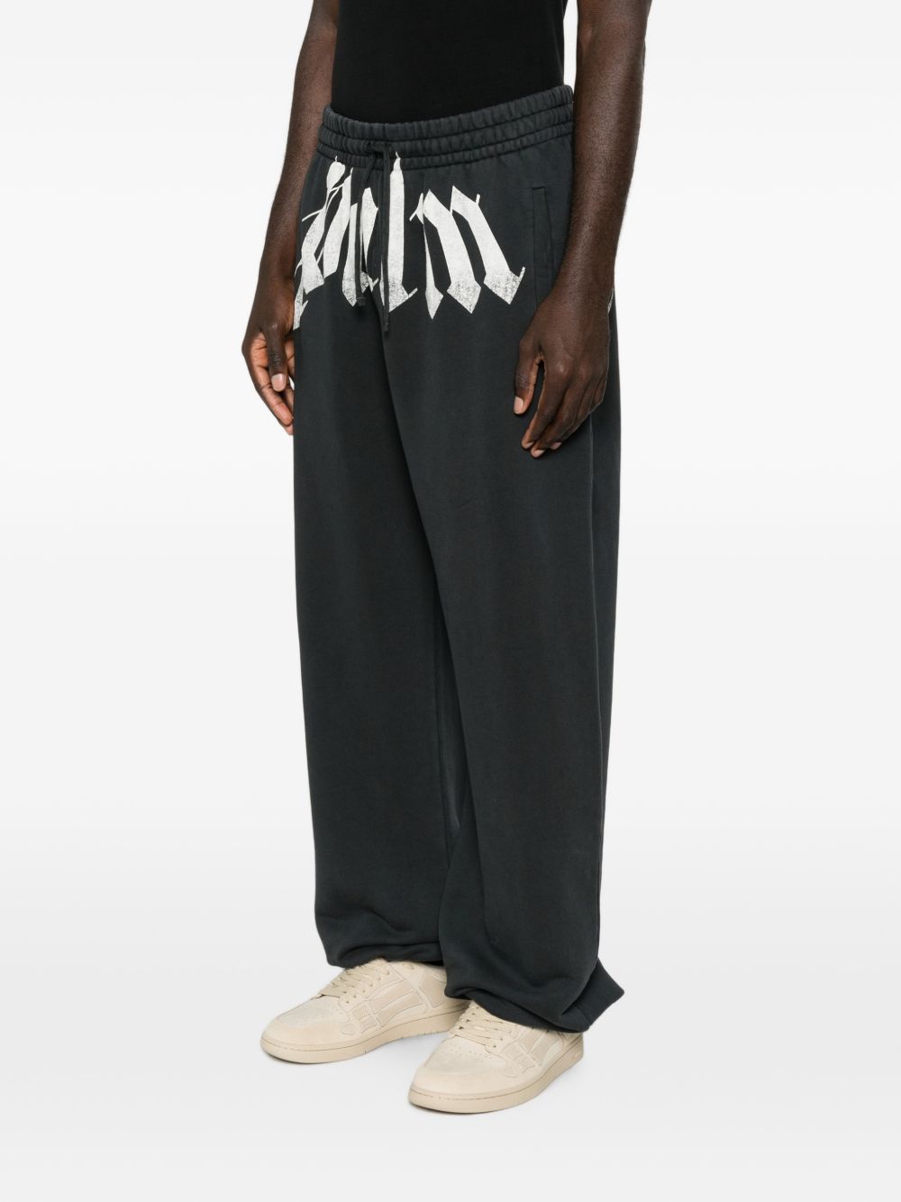 Palm Angels Trousers - BLACK | f4672eb3df190a600c4b1f424b6028f3aafa3602