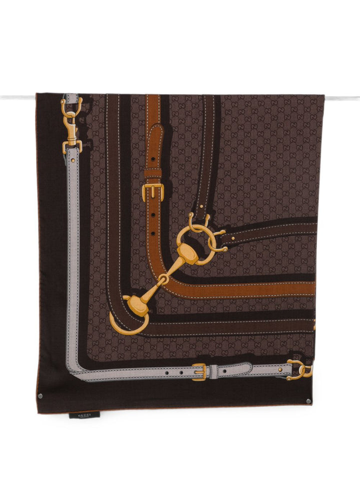 Gucci Scarfs - BROWN | 079c8de1d19a4253bf7ba6757c0112ba54df1f61