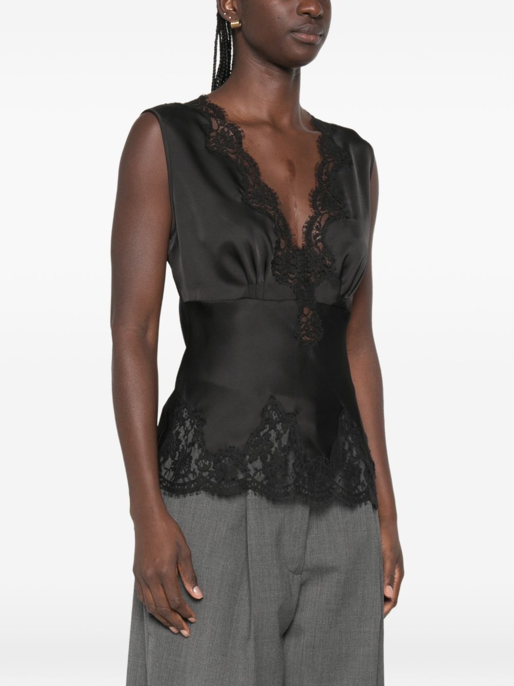 Ermanno Firenze Top - BLACK | 54dc77ac1517fe07b07119887fd8e48703778a10