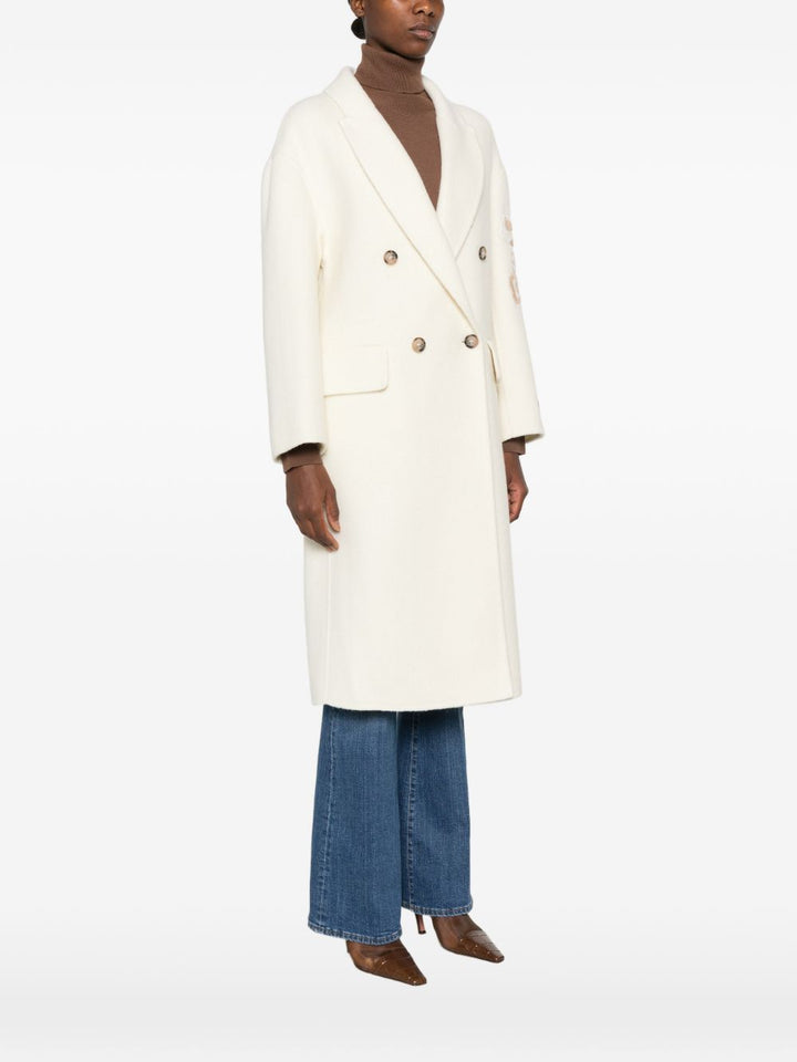Ermanno Firenze Coats - WHITE | 038acdbc398ee94ed7404697da54540a9299b8a8
